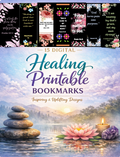 15 Bible Verse Bookmark Bundle, Printable Floral Christian Bookmarks